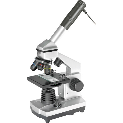Microscópio Júnior - BRESSER - 40x-1024x - Ocular Eletrônico - Portátil - Misto