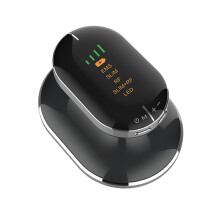 Chronus EMS Radiofrequency Anti-Sagging Device LED Skin Massager (Black)