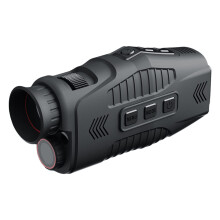 Chronus 1080p Monocular Infrared Night-Visions Device 5X Digital Zoom 300m Full Dark Viewing Distance for Night Photography(Black)