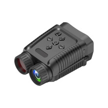 Mini lunettes avec écran TFT 2,4 pouces, caméra infrarouge 1080p HD IP54, télescope, jumelles numériques, noir