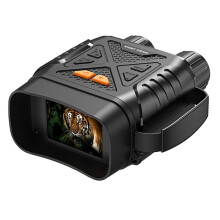 Chronus Night Vision Binoculars, 2600FT, 10X Zoom, IR, HD Video, Black