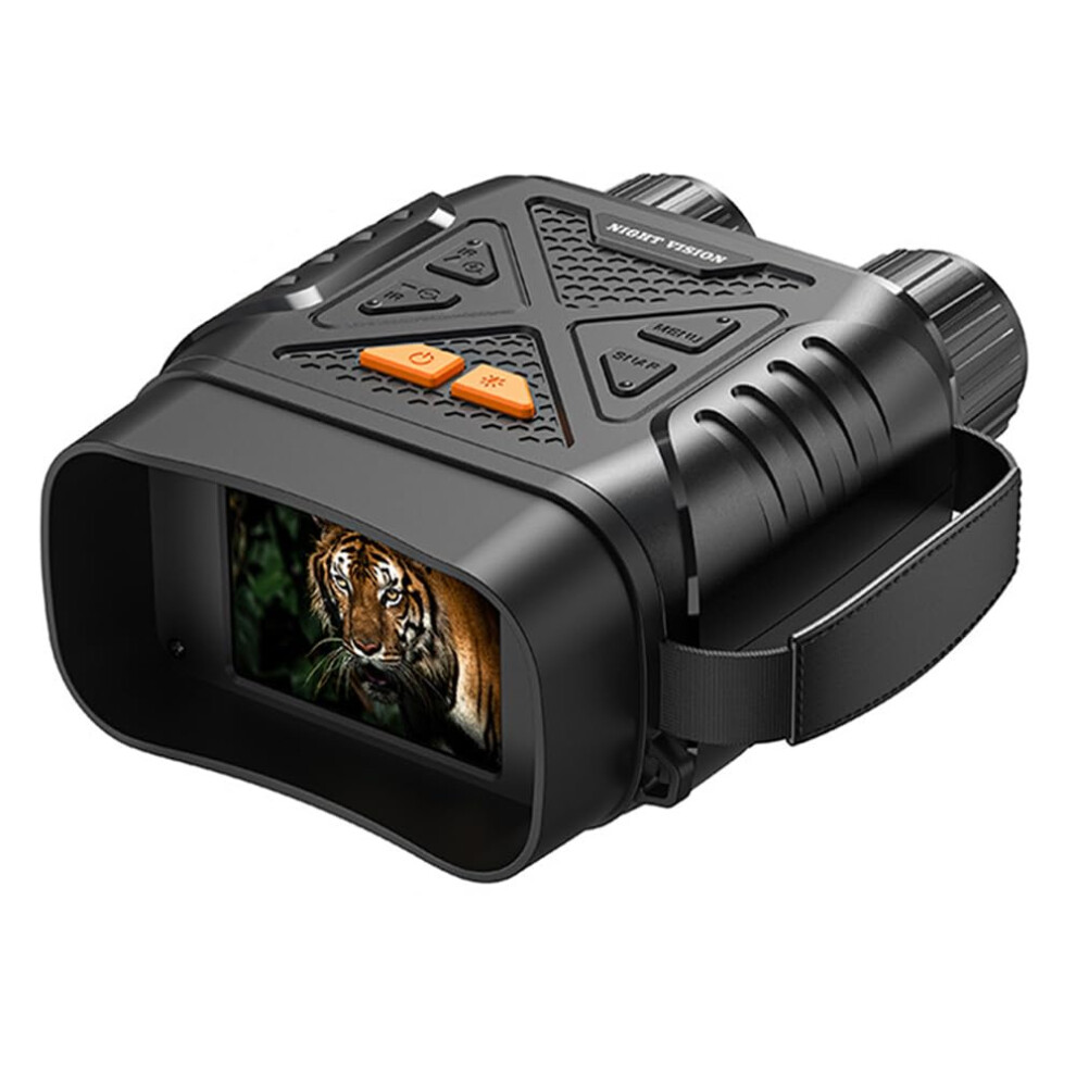 Chronus Night Vision Binoculars, 2600FT, 10X Zoom, IR, HD Video, Black