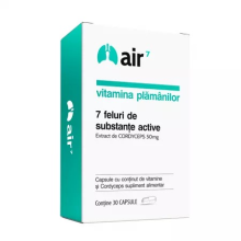 Air 7, 30 caps.against strains that irritate the respiratory tract