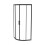 NES Home Saturn Modern Black Quadrant 900mm Corner Shower Enclosure 6