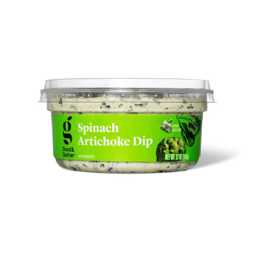 Good & Gather Spinach Artichoke Dip 12oz 2