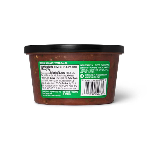 Good & Gather Medium Serrano Pepper Salsa 16oz 1