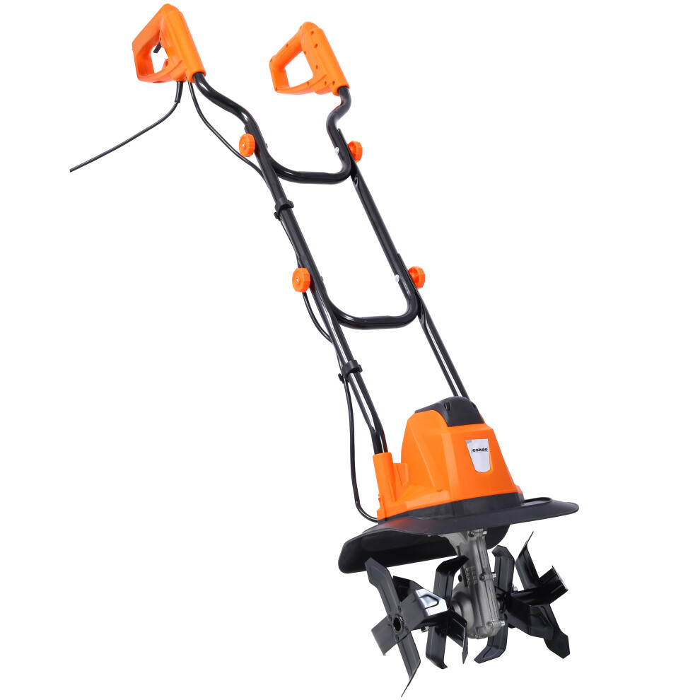 eSkde Electric Tiller Rotovator and Cultivator Powerful 1050w Garden Machine ESTI2