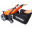 eSkde Electric Scarifier Lawn Aerator Lawn Rake Interchangeable Rollers 4 Height Settings ESRAS2 4