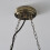 Litecraft Ingrid 3-Light Ceiling Pendant Bar - Antique Brass (60621344) | Adjustable Drop 9