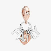 (SMC1390) NEW Original 925 Sterling Silver Family Tree Heart Animal Mother Wings Heart Beads Charms for DIY Bracelet Women Jewelry Gift