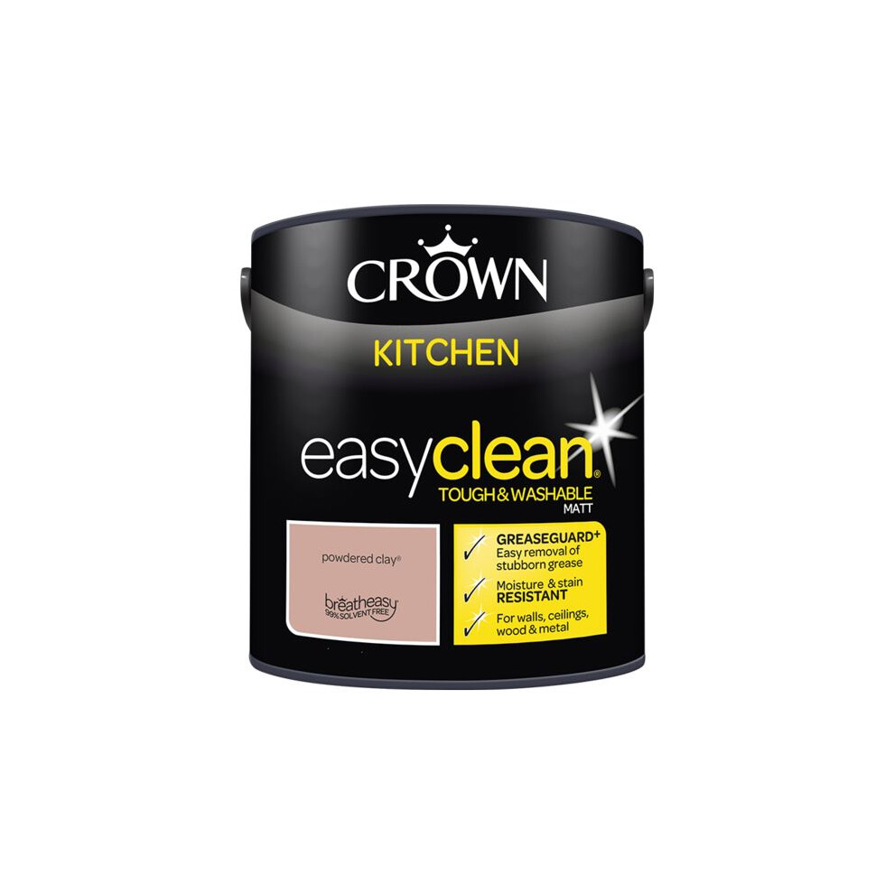 Crown - Easyclean Kitchen Matt 2.5L - Powdered Clay