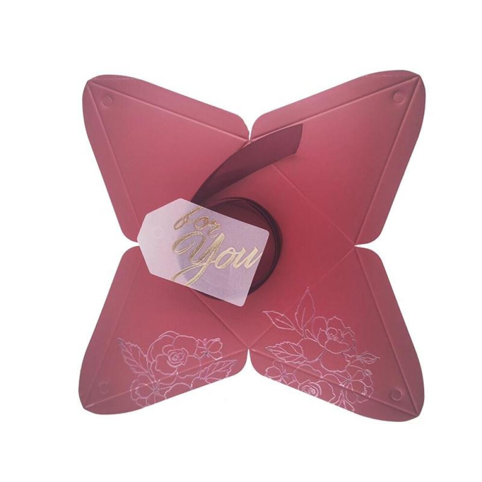 (50 PCS, Red) 20/50 Pcs Triangular Pyramid Marble Candy Box Wedding Favors Gifts Boxes Bomboniere Party Supplies