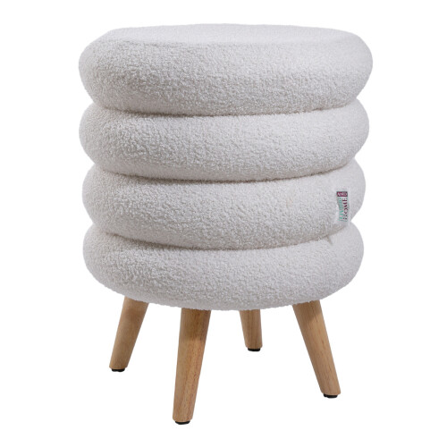 Living And Home Creative Teddy Bear Fabric Footstool 2