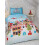 Gingerbread Town 4 in 1 Junior Christmas Bedding Bundle (Duvet, Pillow 1