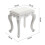 Living And Home Premium Makeup Dressing Stool Faux Fur Upholstered Stool 5