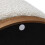 Living And Home Round Ottoman Storage Stool Seat, Beige 4
