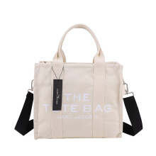(Off white, Large) letter the large capacity fashion tote bag