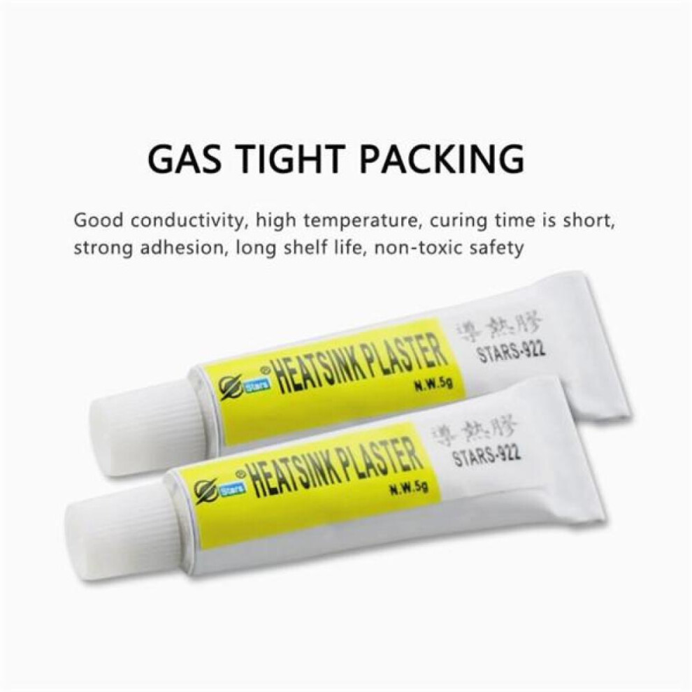 Thermal Conductive Heatsink Viscous Adhesive Glue Compound Glue CPU LED IC Heatsink Plaster 5g