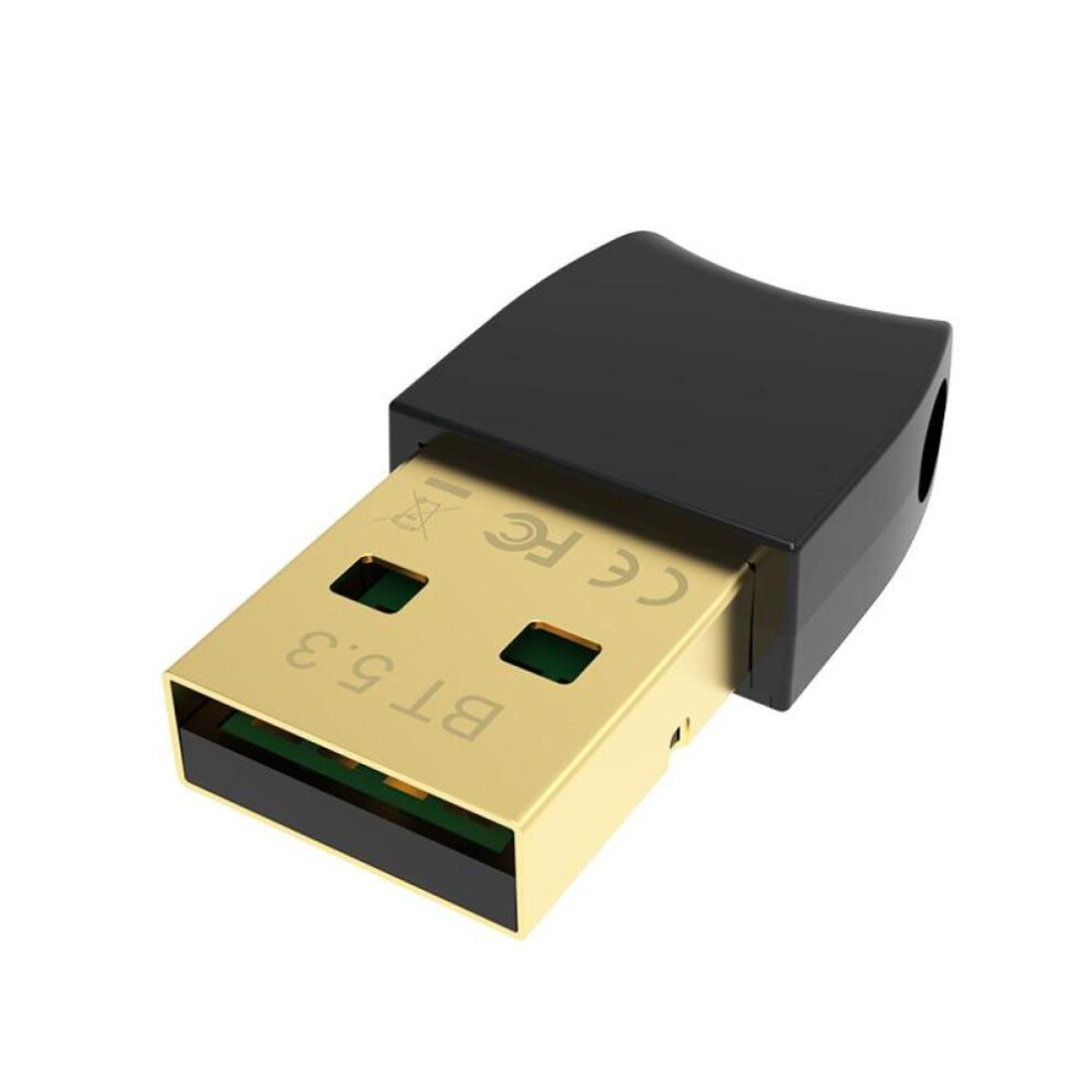 USB Bluetooth 5.3 Adapter Dongle Music Audio Receiver Transmitter Bluetooth-compatible Wireless Adapter for Laptop PC Keyboard Mouse Speaker Earphone