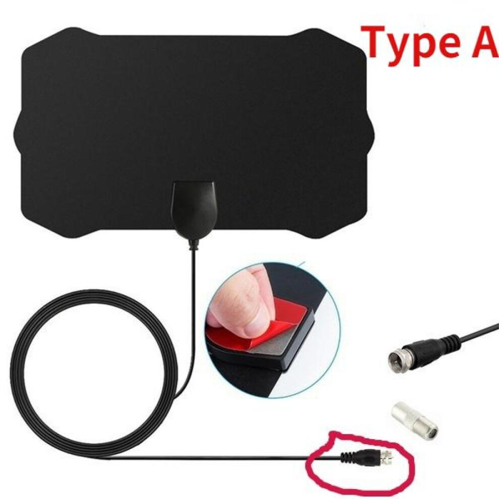 HDTV Antenna 4K HD Antenna Digital TV Fox Surf Aerial Antennas Freeview DVB T/DVB T2 HDTV Signal Amplifier 35000 Miles
