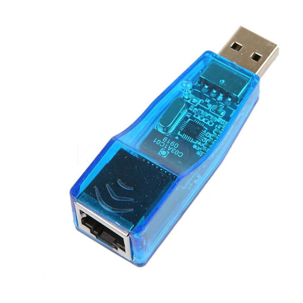 RJ45 USB Adapter Lan Card  Ethernet Adaptor Network 10/100 Mbps for Laptop PC