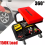 Mechanics Padded Creeper Trolley Seat Rolling Stool Car Garage Work 1