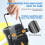 Stroller Cup Holder 3 In 1 Organizer with Phone Adjustable Drink for Walker 360 Degrees 4