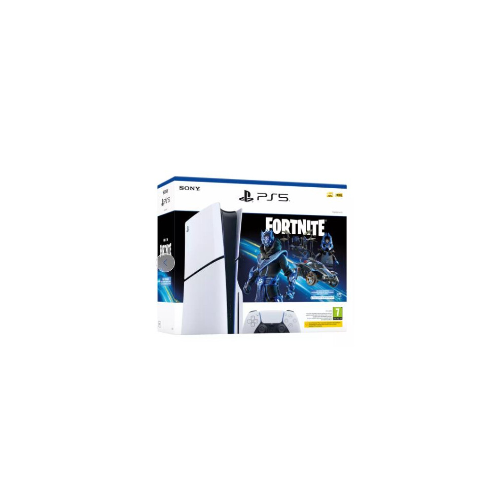 Playstation 5 Disc Console & Fortnite Bundle Cobalt