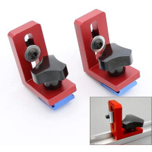 Set Of 2 Sliding T-squares for Aluminum Profile Woodworking Tools.