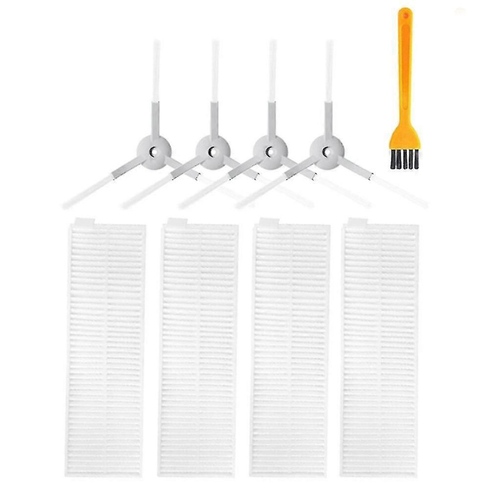 SeitenbüRstenfilter Ersatz FüR Mijia G1 Mjstg1 Roboter Staubsauger StaubbehäLter Roboter Staubsauger Teile A-image