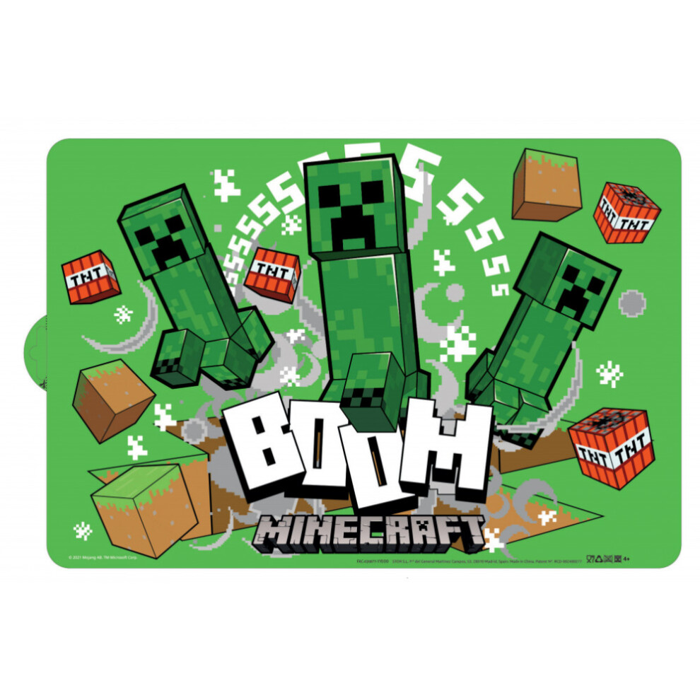 Minecraft Placemat 43 x 28 cm Kids Tablemat