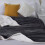 (Grey , Single ) Sherpa Fleece Large Blanket Fluffy Soft Warm Throw Bed 5