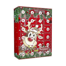 Jewelry Christmas Advent Calendar for Girls with 24 Hanging Ornament Christmas Diy Charms Bracelet Christmas Calendar Decoration