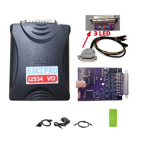 SM2 PRO J2534 VCI 67in1 Pcmflash ECU Programmierer Kit 2