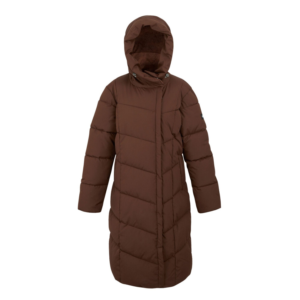 (10 UK, Dark Brown) Regatta Womens/Ladies Nurie Quilted Jacket