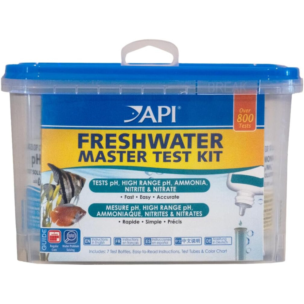 API 800 Test Freshwater Aquarium Water Master Test Kit