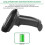 NETUM NT-1228BC Bluetooth CCD Barcode Scanner Handheld USB Wireless Bluetooth Wired 1D Barcodes Imager for Mobile Payment Computer 2