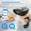 NETUM NT-1228BC Bluetooth CCD Barcode Scanner Handheld USB Wireless Bluetooth Wired 1D Barcodes Imager for Mobile Payment Computer 6