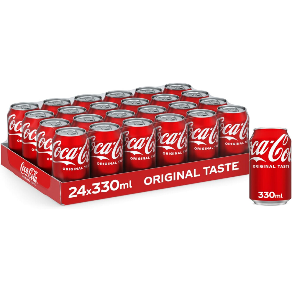 Coca-Cola Original Taste 24 x 330ml Cans