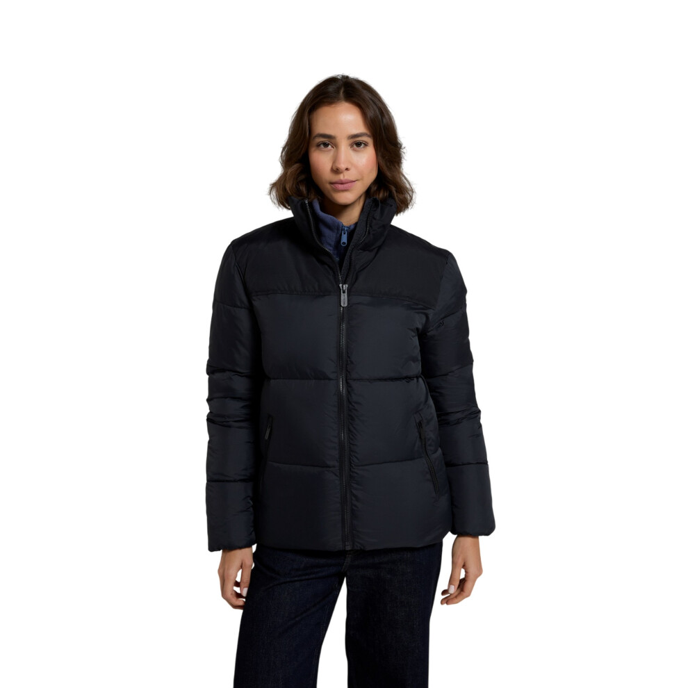 (20 UK, Jet Black) Animal Womens/Ladies Voltage Padded Coat