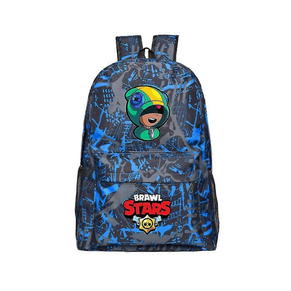 (Style 1) BRAWLSTARS Wilderness Fighting Boys and Girls Backpack-image-OPC-PFQVXHF-NEW