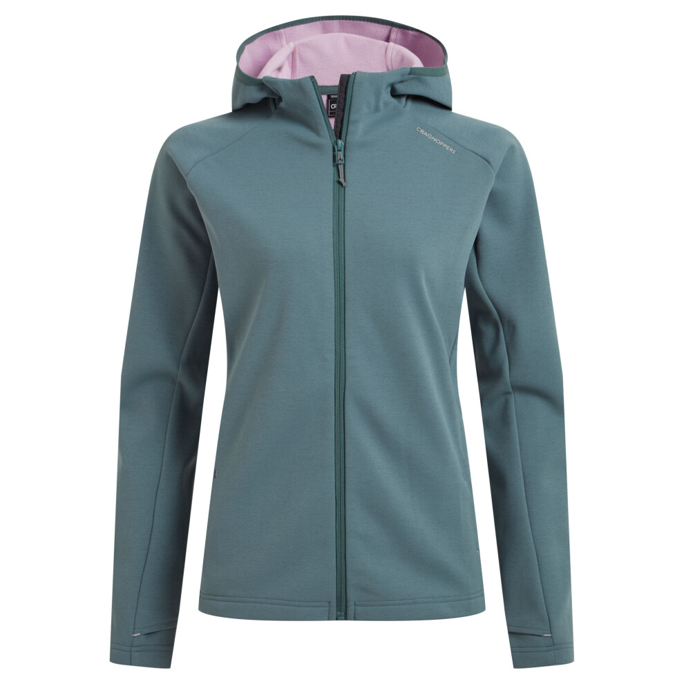 (18 UK, Atlantic Marl) Craghoppers Womens/Ladies Dynamic Pro Hooded Jacket