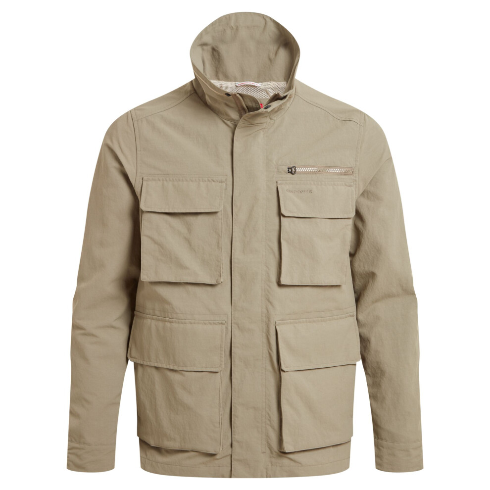 (M, Pebble) Craghoppers Mens Adventure IV Nosilife Jacket