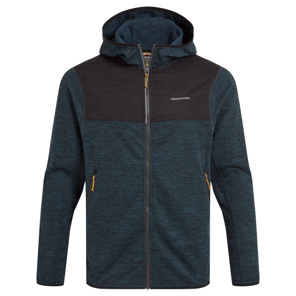 (XXL, Blue Stone Marl) Craghoppers Mens Travos Full Zip Fleece Top