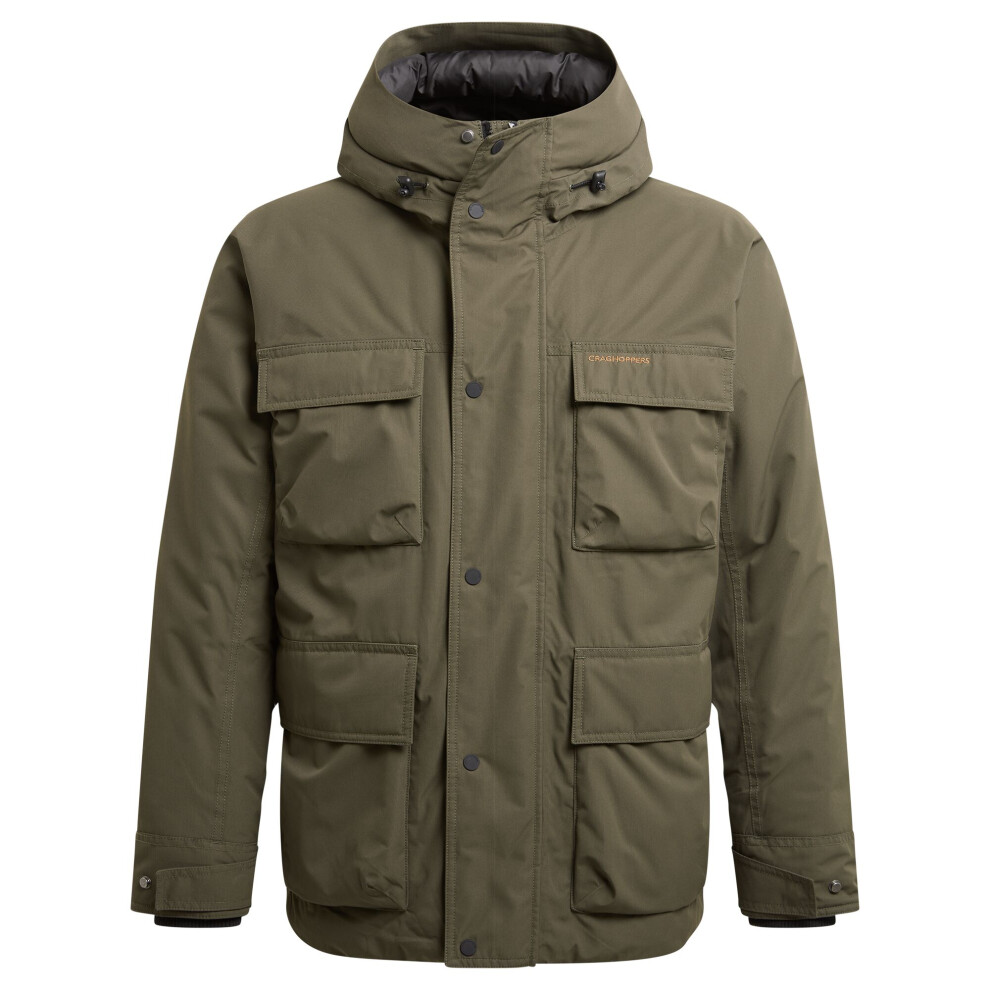 (M, Woodland Green) Craghoppers Mens National Trust Hamps Waterproof Jacket