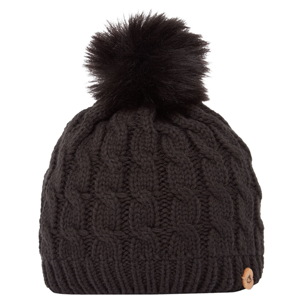 (M-L, Black) Craghoppers Womens/Ladies Niamh Beanie