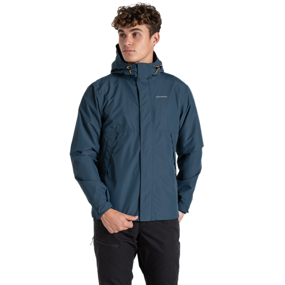 (XXL, Blue Stone) Craghoppers Mens Ossus Waterproof Jacket