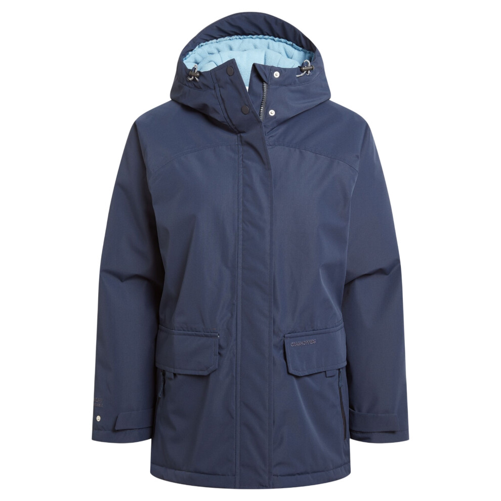 (20 UK, Blue Navy) Craghoppers Womens/Ladies Waterproof Jacket