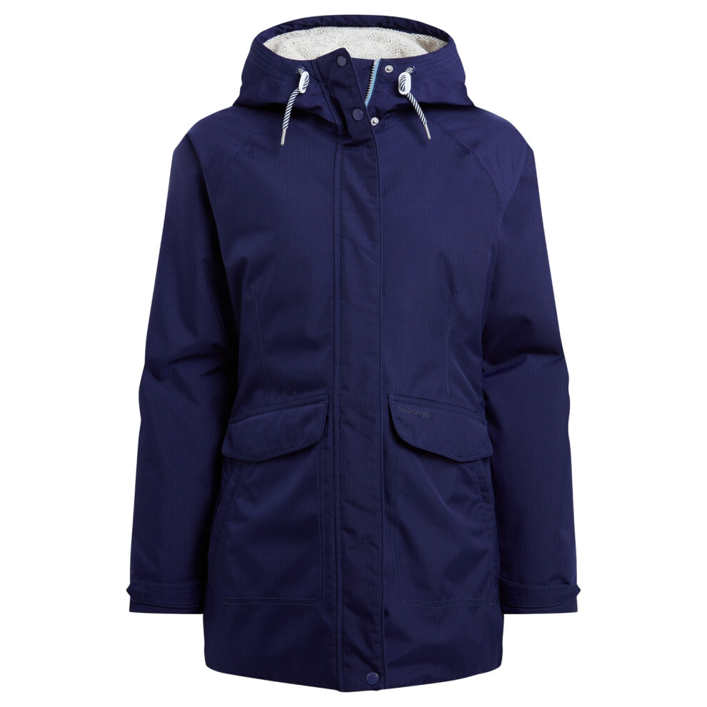 (14 UK, Indigo Blue) Craghoppers Womens/Ladies Rowena II Waterproof Jacket