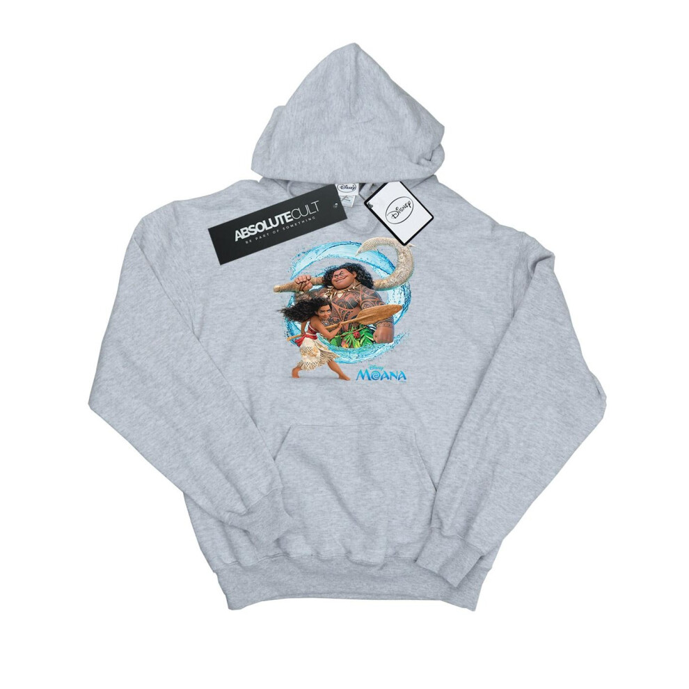 Moana And Maui Wave Hoodie